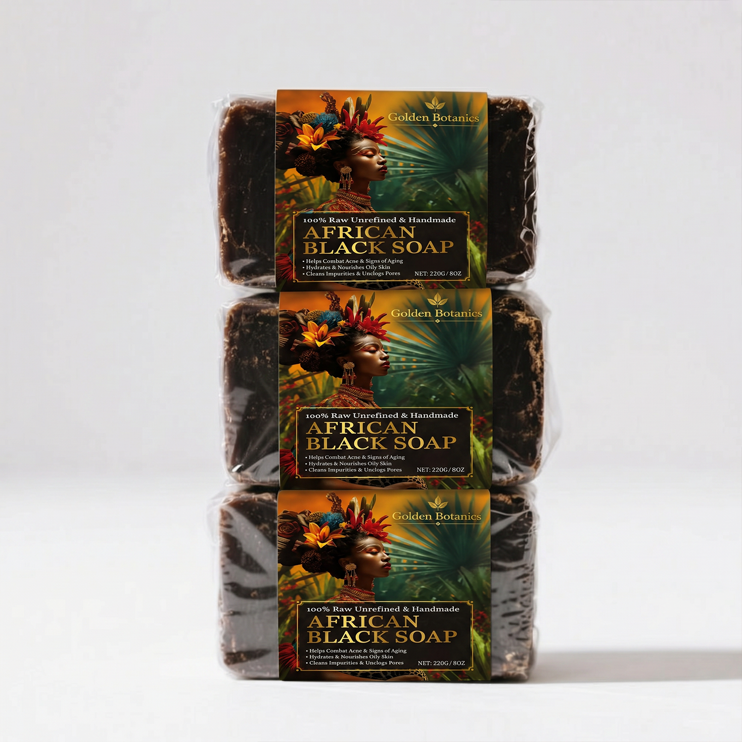 Genuine Black African Soap