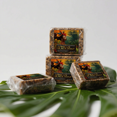 Genuine Black African Soap