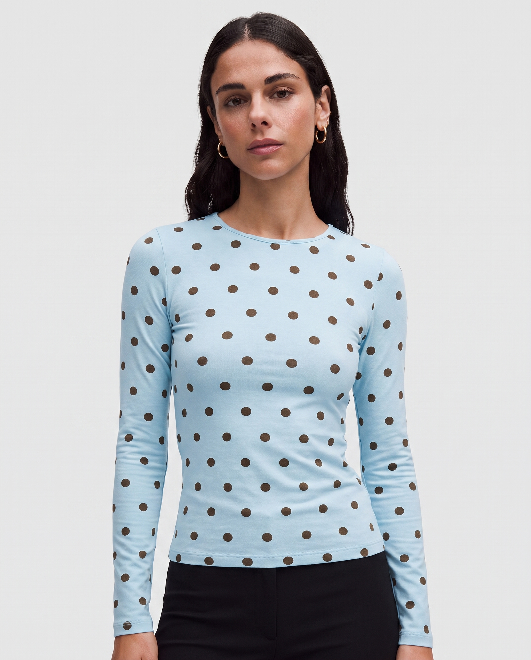 Polkadot Full-Sleeve Supersoft Underscrub